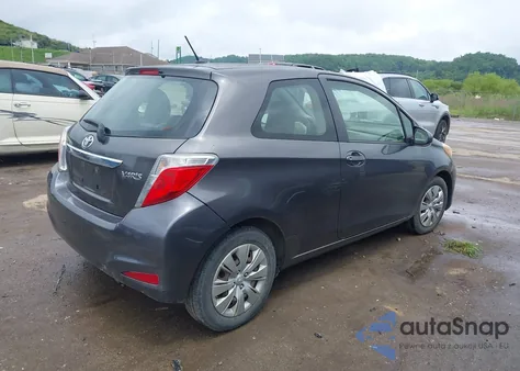 2012 Toyota Yaris L from USA, damaged, VIN JTDJTUD36CD538707
